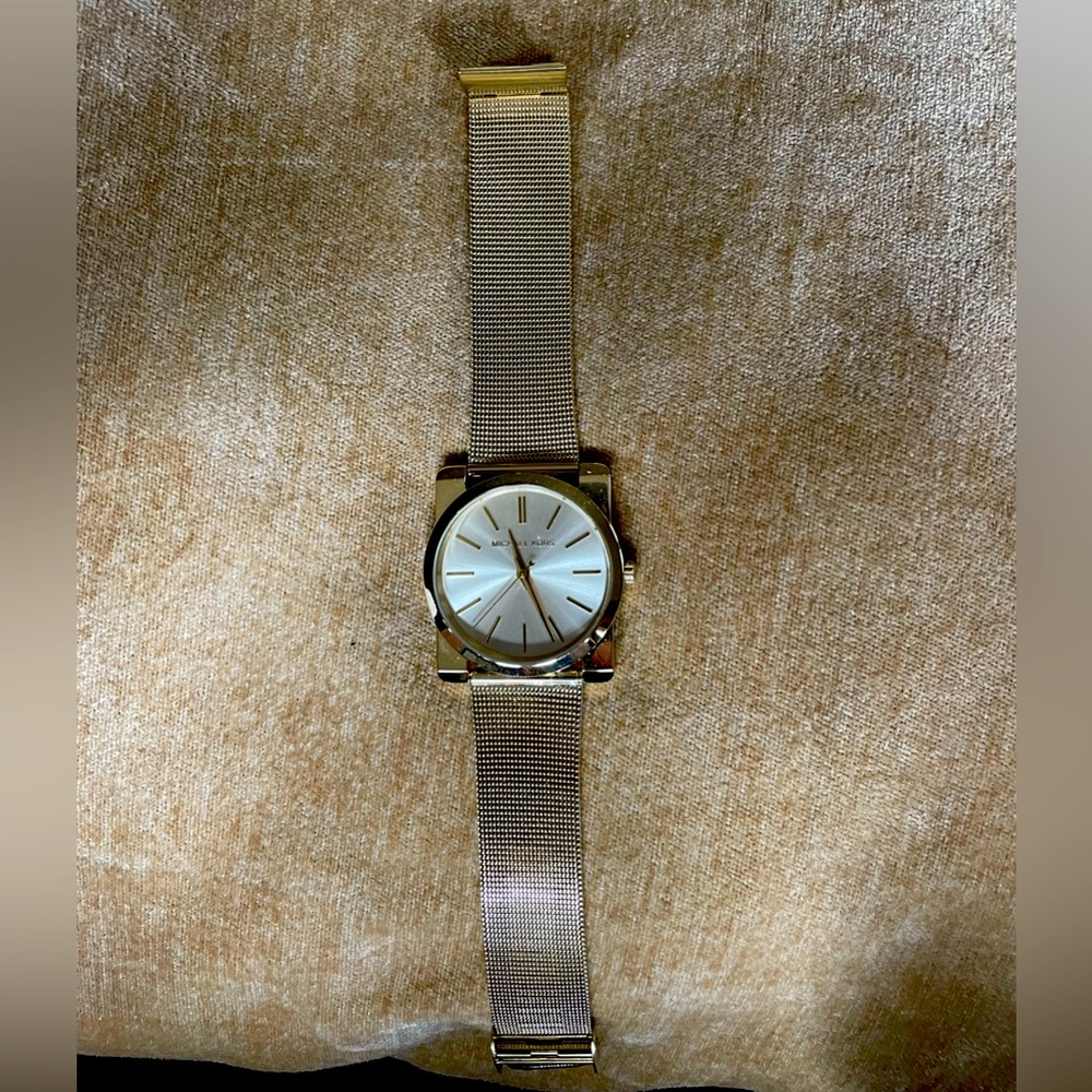 MICHAEL KORS Kempton Gold Dial Ladies Watch MK3496